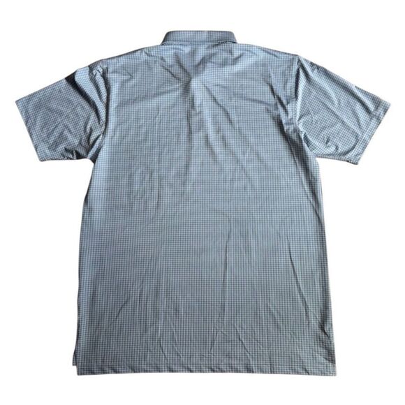 Dunning Golf Mens Golf Performance Polo Shirt in Blue Size XL - Picture 5 of 7